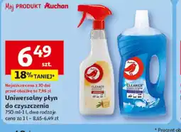Auchan Uniwersalny płyn do czyszczenia oferta