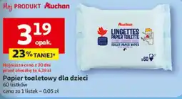 Auchan Papier toaletowy dla dzieci Auchan oferta