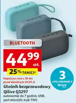 Auchan Głośnik bezprzewodowy Qilive Q1297 oferta