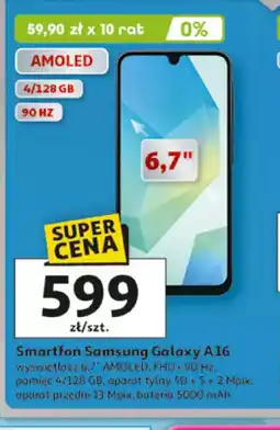 Auchan Smartfon Samsung Galaxy A16 oferta