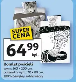 Auchan Komplet pościeli oferta