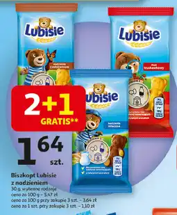 Auchan Ciastka truskawkowe Lu petitki lubisie oferta