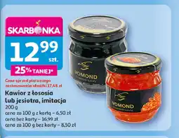 Auchan Kulki a'la kawior łosoś Vomond oferta