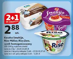 Auchan Serek homogenizowany czekoladowy Rolmlecz oferta
