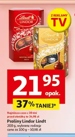 Auchan Praliny Lindt lindor oferta