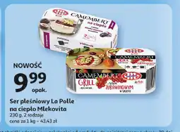 Auchan Camembert na ciepło + sos suszona śliwka Mlekovita la polle oferta