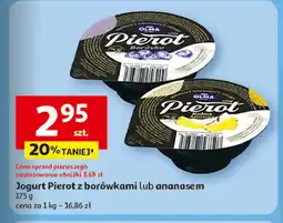 Auchan Jogurt borówka Olma pierot oferta