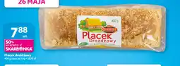 Auchan Placek drożdżowy Oskroba oferta