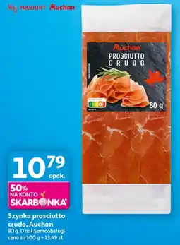 Auchan Szynka prosciutto crudo, Auchan oferta