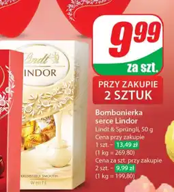 Dino Bombonierka serce Lindor oferta