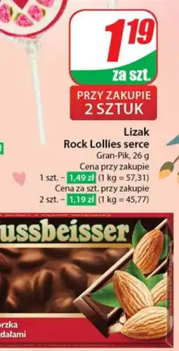 Dino Lizak Rock Lollies serce oferta