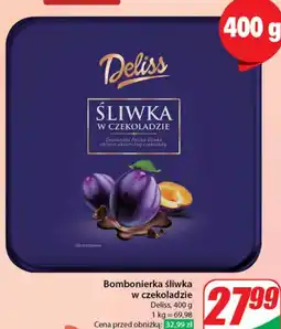 Dino Bombonierka śliwka w czekoladzie Deliss oferta