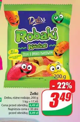 Dino Zelki Deliss Robaki Kwaśne oferta