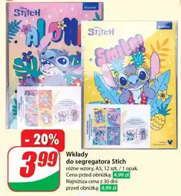 Dino Wkłady do segregatora Stich oferta