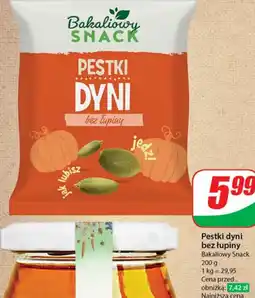 Dino Pestki dyni Bakaliowy Snack oferta