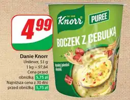 Dino Danie Knorr Puree Boczek z cebulką oferta
