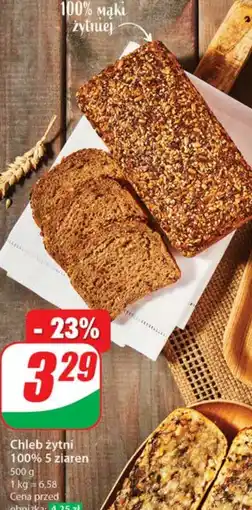 Dino Chleb żytni 100% 5 ziaren oferta