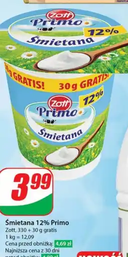 Dino Smietana 12% Primo Zott oferta
