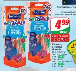 Dino Kabanosy drobiowe Gryzzale Tarczyński oferta