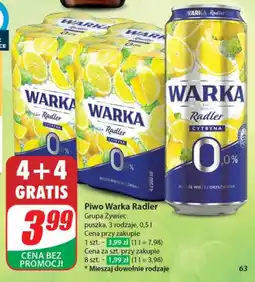 Dino Piwo Warka Radler oferta