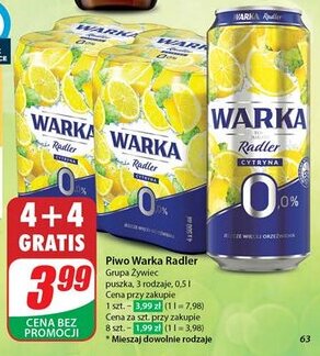 Dino Piwo Warka Radler oferta