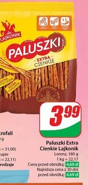 Dino Paluszki Extra Cienkie Lajkonik oferta