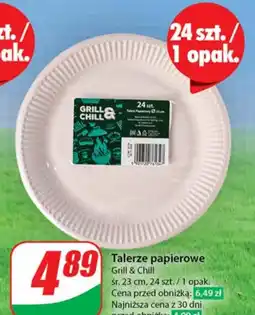 Dino Talerze papierowe Grill & Chill oferta