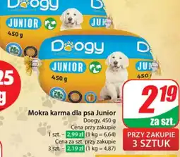 Dino Mokra karma dla psa Junior Doogy oferta