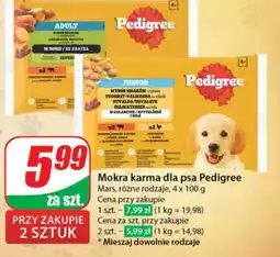 Dino Mokra karma dla psa Pedigree oferta
