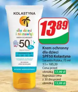 Dino Krem ochronny dla dzieci SPF50 Kolastyna oferta