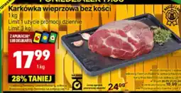 Delikatesy Centrum Karkówka wieprzowa bez kości oferta