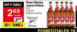 Delikatesy Centrum Piwo Warka Jasne Pełne oferta