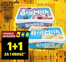 Delikatesy Centrum Lody Big Milk oferta