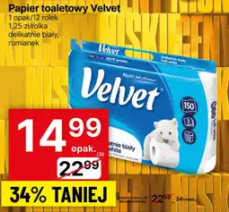 Delikatesy Centrum Papier toaletowy Velvet oferta