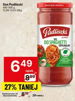 Delikatesy Centrum Sos Pudliszki oferta