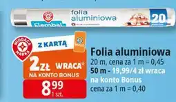 E.Leclerc Folia aluminiowa 50 m Wiodąca Marka Elembal oferta