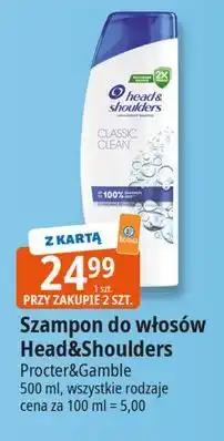 E.Leclerc Szampon do włosów classic clean Head&Shoulders oferta