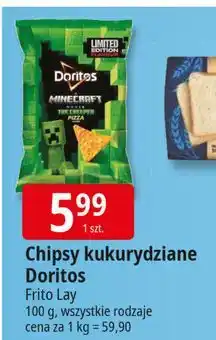 E.Leclerc Chipsy kukurydziane minecraft movie o smaku pizzy Doritos oferta