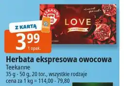 E.Leclerc Herbata pomegranate Teekanne Love oferta