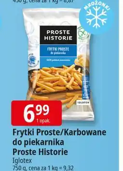 E.Leclerc Frytki proste do piekarnika Iglotex Proste Historie oferta