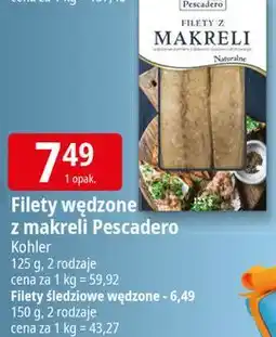 E.Leclerc Filety śledziowe wędzone z pieprzem cytrynowym Pescadero oferta