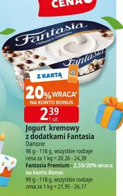 E.Leclerc Jogurt marakuja z nutą jaśminu Danone Fantasia oferta