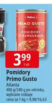 E.Leclerc Pomidory w kawałkach bez skórki Melissa Primo Gusto oferta