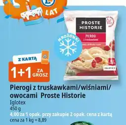 E.Leclerc Pierogi z wiśniami Iglotex Proste Historie oferta
