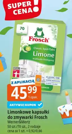 E.Leclerc Tabletki do zmywarki limone Frosch oferta