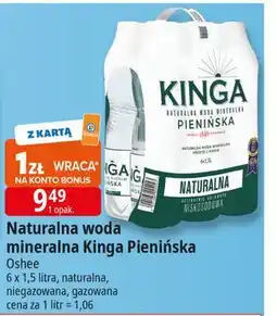 E.Leclerc Woda naturalna Kinga Pienińska oferta