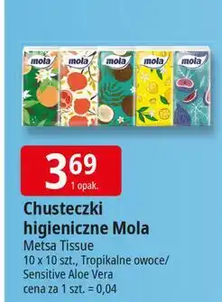 E.Leclerc Chusteczki higieniczne aloe vera Mola Sensitive oferta