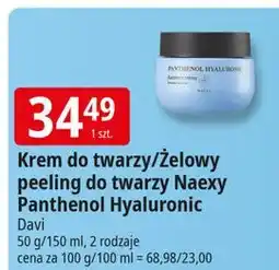 E.Leclerc Żelowy peeling do twarzy Naexy Panthenol Hyaluronic oferta