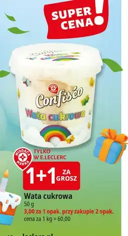 E.Leclerc Wata cukrowa Wiodąca Marka Confiseo oferta