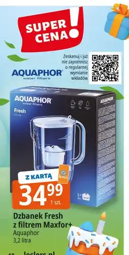 E.Leclerc Dzbanek filtrujący fresh 3.2 l Aquaphor oferta